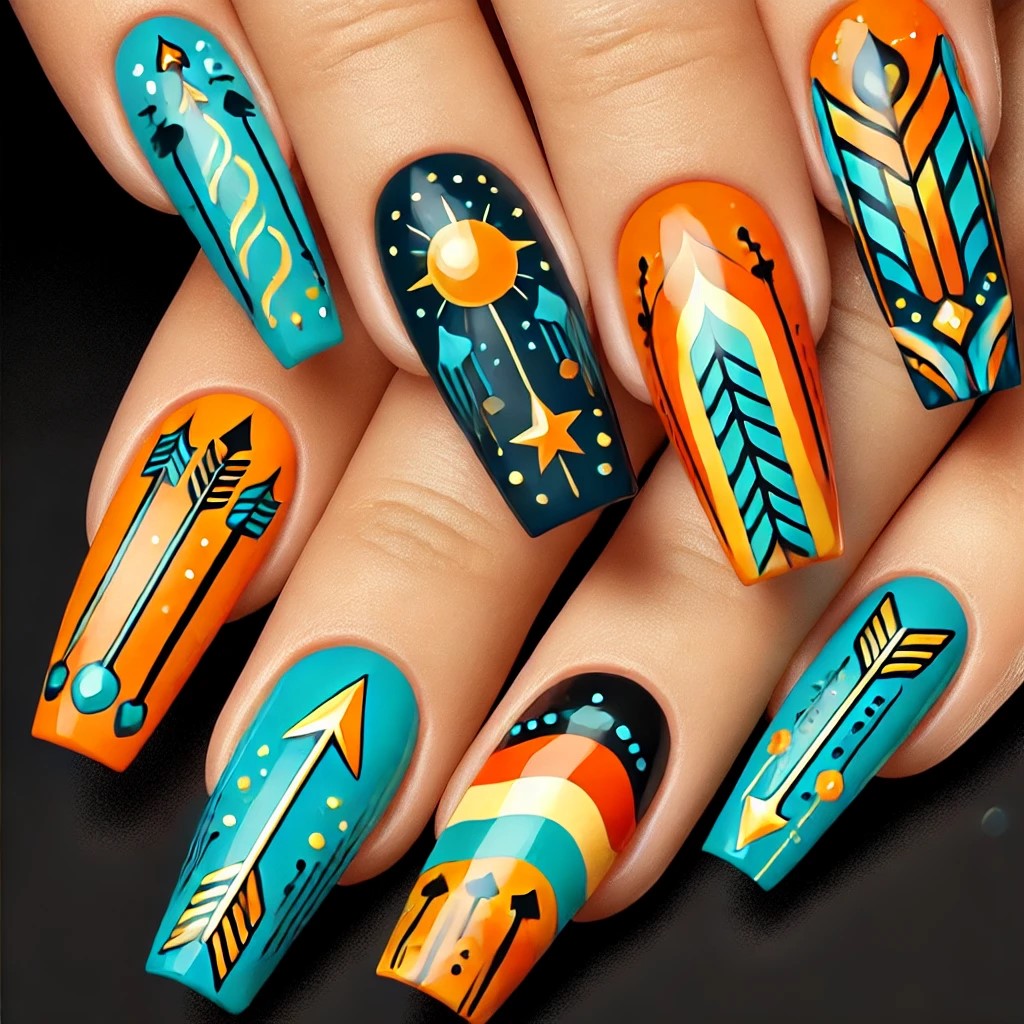 unhas decoradas para cada signo