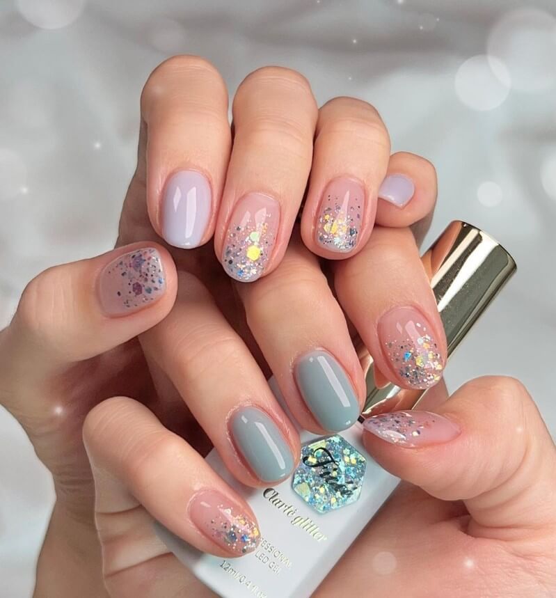 unhas decoradas para festa