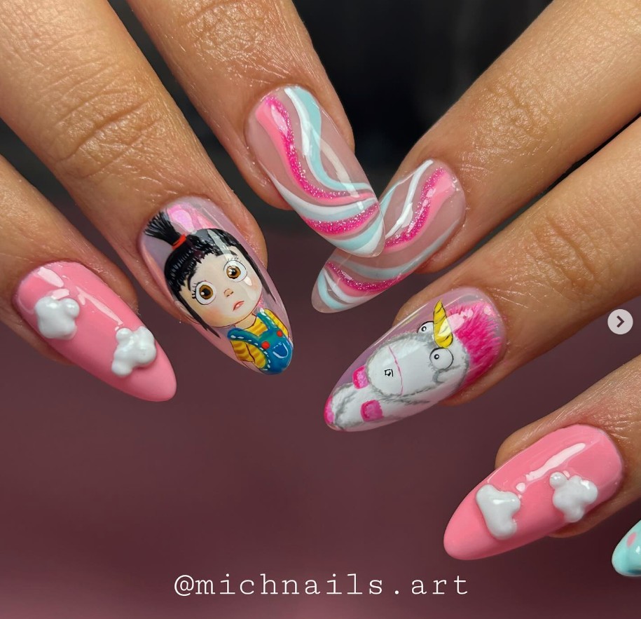 UNHAS DECORADAS SÉRIE TV