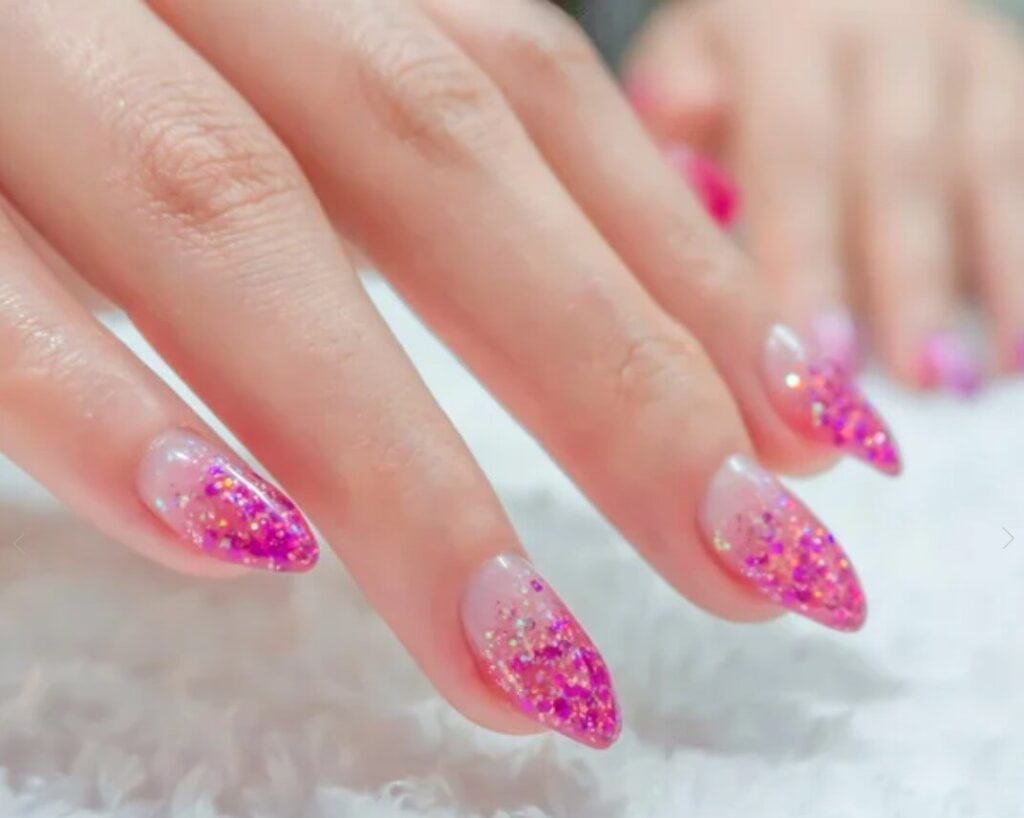 unhas decoradas para festa