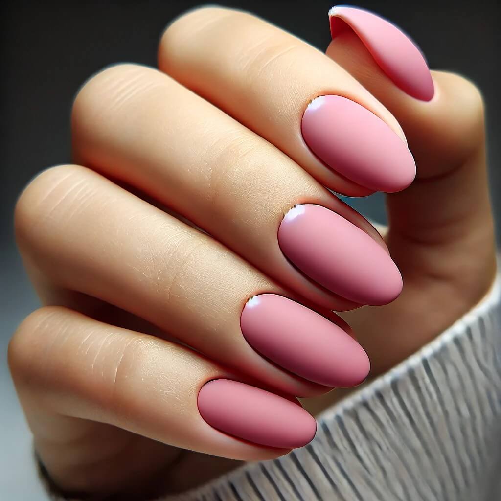 unhas decoradas rosa
