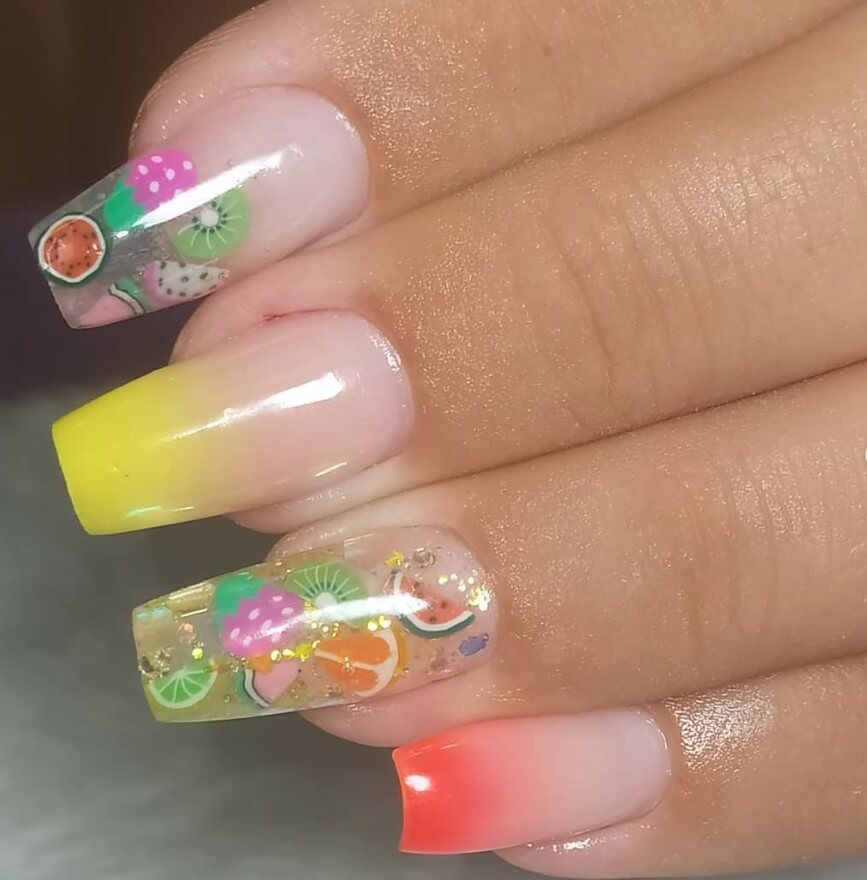 unhas lindas e decoradas verão