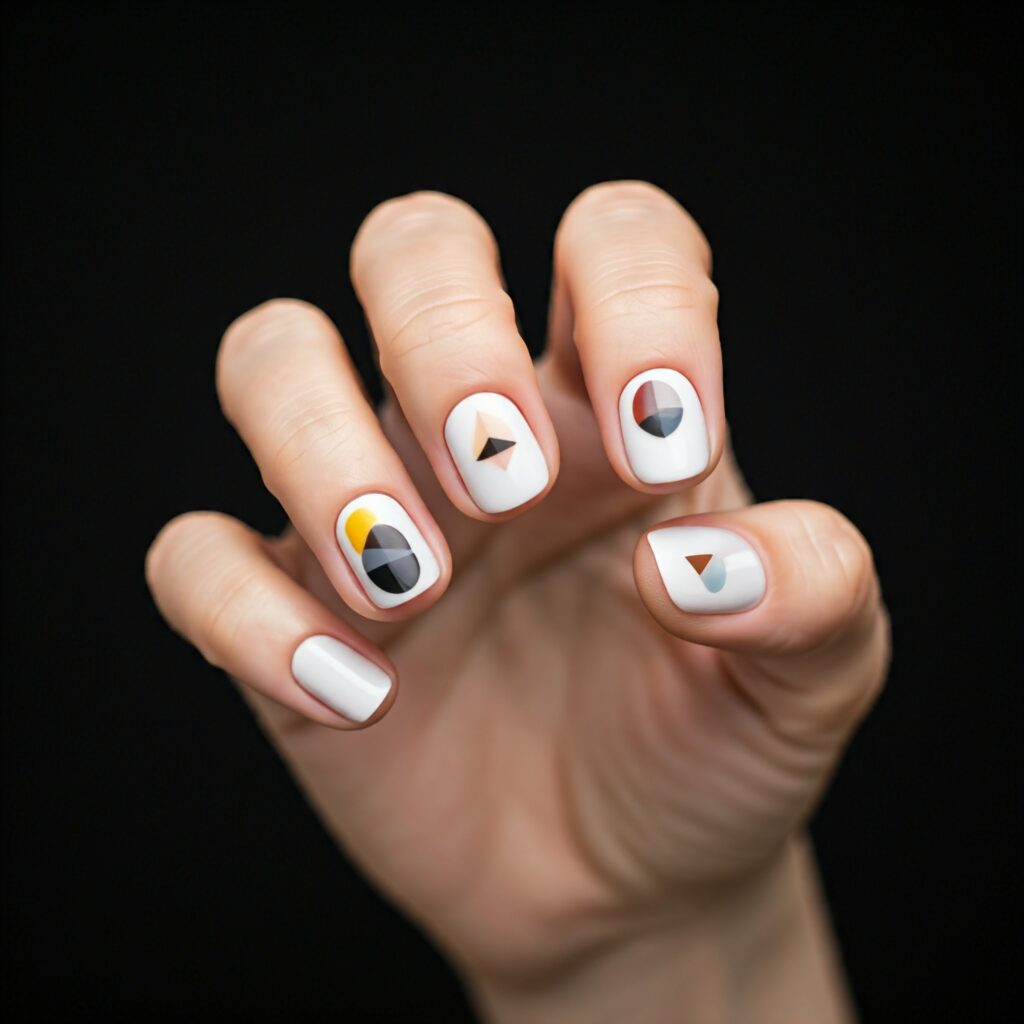 unhas decoradas minimalistas