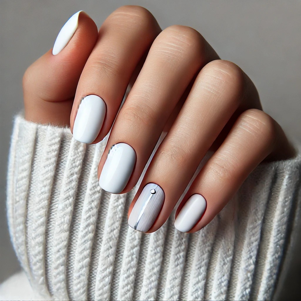 unhas decoradas minimalistas